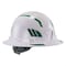 Ergodyne Reflective Hard Hat with Safety Helmet Sticker Kit, Green 8961 - alternate 1